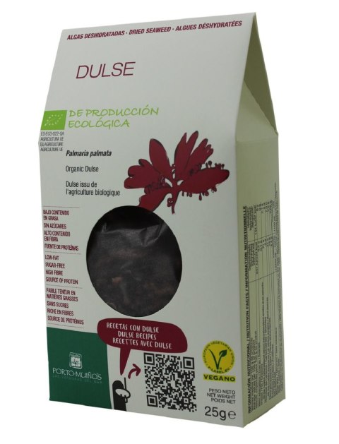 ALGI MORSKIE SUSZONE - DULSE BIO 25 g - PORTO MUINOS PORTO MUINOS (algi morskie) ALGI MORSKIE SUSZONE - DULSE BIO 25 g - PORTO MUINOS PORTO MUINOS (algi morskie)