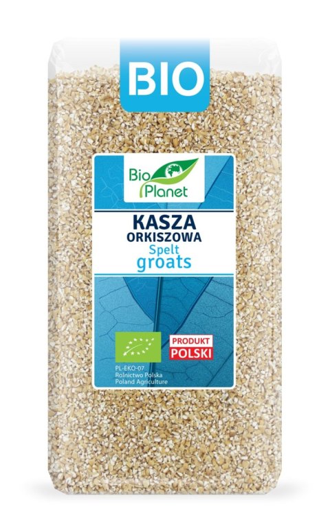 KASZA ORKISZOWA BIO 500 g - BIO PLANET BIO PLANET - seria NIEBIESKA (ryże, kasze, ziarna)
