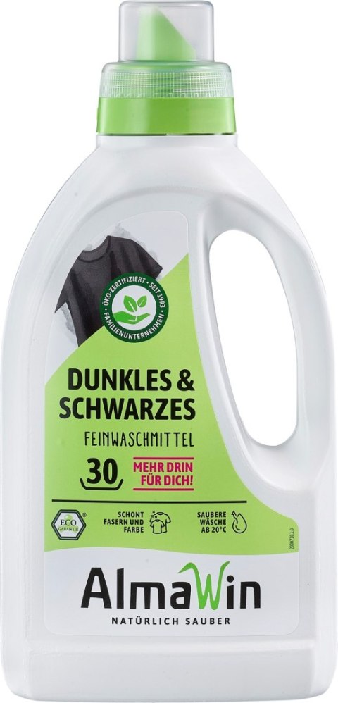 PŁYN DO PRANIA CIEMNYCH TKANIN (KONCENTRAT) ECO 750 ml (25 PRAŃ) - ALMAWIN ALMAWIN (środki czystości) PŁYN DO PRANIA CIEMNYCH TKANIN (KONCENTRAT) ECO 750 ml (25 PRAŃ) - ALMAWIN ALMAWIN (środki czystości)