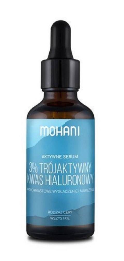 KWAS HIALURONOWY TRÓJAKTYWNY ŻEL 50 ml - MOHANI MOHANI (kosmetyki)