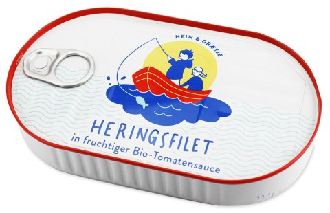 ŚLEDŹ MSC FILETY W BIO SOSIE POMIDOROWYM 200 g - HEIN i GRAETJE HEIN I GRAETJE (filety śledziowe) ŚLEDŹ MSC FILETY W BIO SOSIE POMIDOROWYM 200 g - HEIN i GRAETJE HEIN I GRAETJE (filety śledziowe)