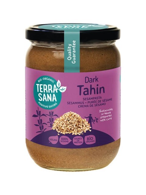 TAHINI (PASTA SEZAMOWA) BIO 500 g - TERRASANA TERRASANA (kremy, makarony, sosy sojowe, inne)