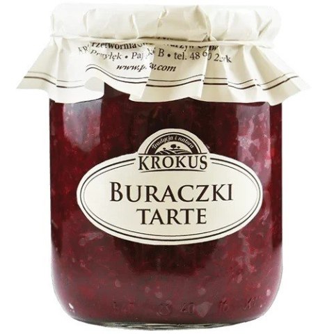 BURACZKI TARTE 500 g - KROKUS KROKUS (przetwory owocowe i warzywne) BURACZKI TARTE 500 g - KROKUS KROKUS (przetwory owocowe i warzywne)