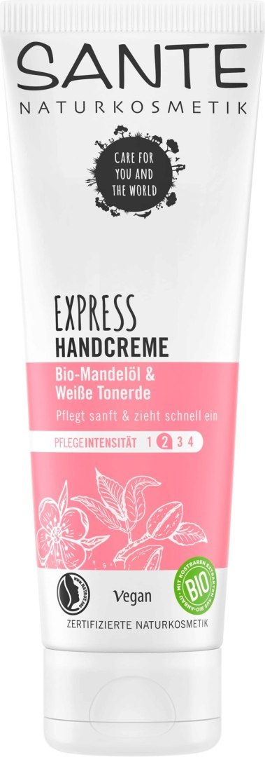 KREM DO RĄK OLEJEK MIGDAŁOWY I BIAŁA GLINKA ECO 75 ml - SANTE SANTE (kosmetyki)