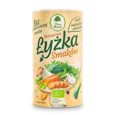 PRZYPRAWA ŁYŻKA SMAKÓW BIO 150 g - DARY NATURY DARY NATURY - przyprawy i zioła PRZYPRAWA ŁYŻKA SMAKÓW BIO 150 g - DARY NATURY DARY NATURY - przyprawy i zioła