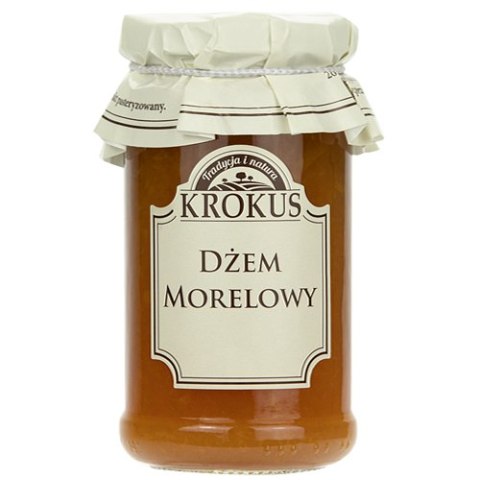 DŻEM MORELOWY O OBNIŻONEJ ZAWARTOŚCI CUKRU BEZGLUTENOWY 235 g - KROKUS KROKUS (przetwory owocowe i warzywne) DŻEM MORELOWY O OBNIŻONEJ ZAWARTOŚCI CUKRU BEZGLUTENOWY 235 g - KROKUS KROKUS (przetwory owocowe i warzywne)