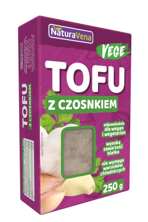 TOFU Z CZOSNKIEM 250 g - NATURAVENA NATURAVENA TOFU Z CZOSNKIEM 250 g - NATURAVENA NATURAVENA