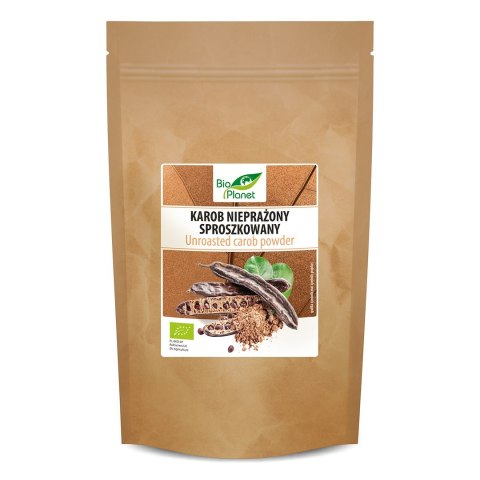 KAROB NIEPRAŻONY SPROSZKOWANY BIO 400 g - BIO PLANET BIO PLANET - seria INNE KAROB NIEPRAŻONY SPROSZKOWANY BIO 400 g - BIO PLANET BIO PLANET - seria INNE