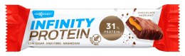 BATON PROTEINOWY Z KARMELEM I ORZECHAMI LASKOWYMI W MLECZNEJ CZEKOLADZIE BEZGLUTENOWY 55 g - MAXSPORT MAXSPORT (batony, kremy, makarony)