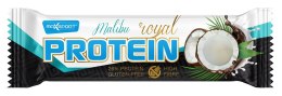BATON PROTEINOWY Z KOKOSEM W MLECZNEJ CZEKOLADZIE BEZGLUTENOWY 60 g - MAXSPORT MAXSPORT (batony, kremy, makarony)