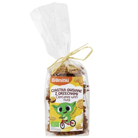 CIASTKA OWSIANE Z ORZECHAMI WŁOSKIMI BIO 170 g - BIOMINKI BIOMINKI (przekąski dla dzieci, kaszki) CIASTKA OWSIANE Z ORZECHAMI WŁOSKIMI BIO 170 g - BIOMINKI BIOMINKI (przekąski dla dzieci, kaszki)