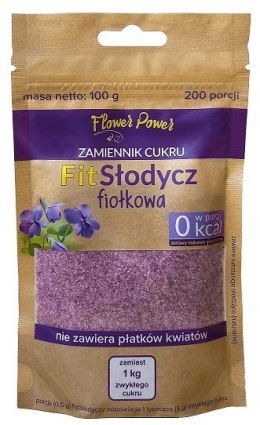 FIT SŁODYCZ FIOŁKOWA 100 g - FLOWER POWER FLOWER POWER (fit słodycz)