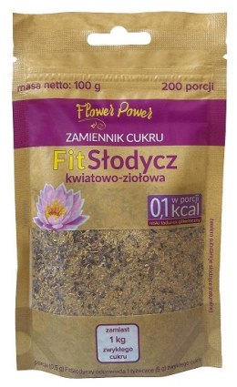 FIT SŁODYCZ KWIATOWO - ZIOŁOWA 100 g - FLOWER POWER FLOWER POWER (fit słodycz)