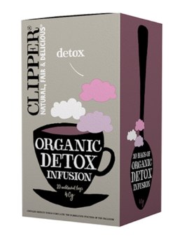 HERBATKA HIBISKUS, POKRZYWA I LUKRECJA (DETOX) BIO (20 x 2 g) 40 g - CLIPPER CLIPPER (herbaty i herbatki)