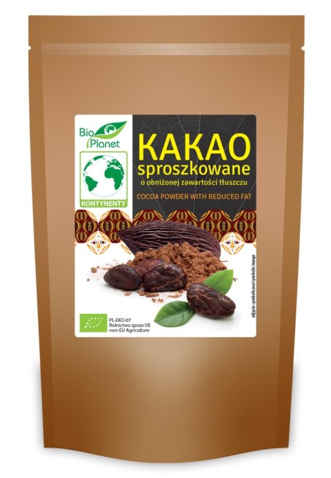 KAKAO SPROSZKOWANE ODTŁUSZCZONE BIO 200 g - BIO PLANET BIO PLANET - seria INNE KAKAO SPROSZKOWANE ODTŁUSZCZONE BIO 200 g - BIO PLANET BIO PLANET - seria INNE