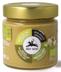 KREM PISTACJOWY BEZGLUTENOWY BIO 180 g - ALCE NERO ALCE NERO (włoskie produkty)