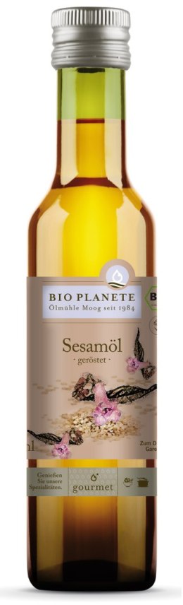 OLEJ SEZAMOWY (Z PRAŻONYCH NASION) BIO 100 ml - BIO PLANETE BIO PLANETE (oleje i oliwy)