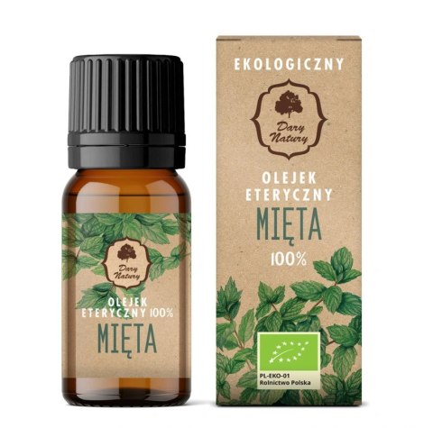 OLEJEK ETERYCZNY MIĘTA PIEPRZOWA BIO 10 ml - DARY NATURY DARY NATURY - non food OLEJEK ETERYCZNY MIĘTA PIEPRZOWA BIO 10 ml - DARY NATURY DARY NATURY - non food