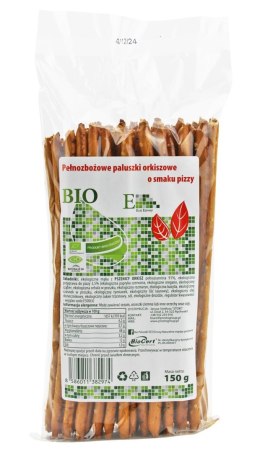 PALUSZKI ORKISZOWE PEŁNOZIARNISTE O SMAKU PIZZY BIO 150 g - ENVOY PALUSZKI BIO - ENVOY