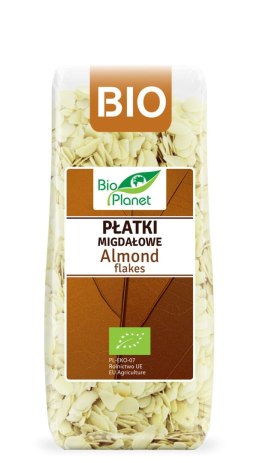 PŁATKI MIGDAŁOWE BIO 100 g - BIO PLANET BIO PLANET - seria BRĄZOWA (orzechy i pestki)