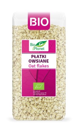 PŁATKI OWSIANE BIO 300 g - BIO PLANET BIO PLANET - seria RÓŻOWA (płatki, otręby, musli)