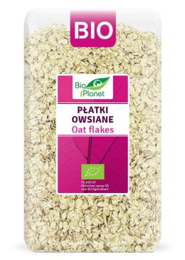 PŁATKI OWSIANE BIO 600 g - BIO PLANET BIO PLANET - seria RÓŻOWA (płatki, otręby, musli)