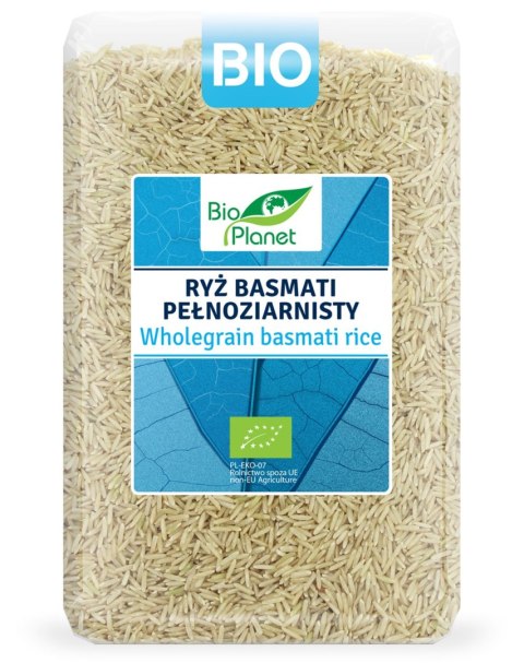 RYŻ BASMATI PEŁNOZIARNISTY BIO 2 kg - BIO PLANET BIO PLANET - seria NIEBIESKA (ryże, kasze, ziarna) RYŻ BASMATI PEŁNOZIARNISTY BIO 2 kg - BIO PLANET BIO PLANET - seria NIEBIESKA (ryże, kasze, ziarna)