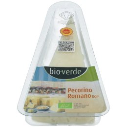 SER PECORINO ROMANO BIO 125 g - BIO-VERDE BIO-VERDE (oliwki, sery, makarony, przystawki)