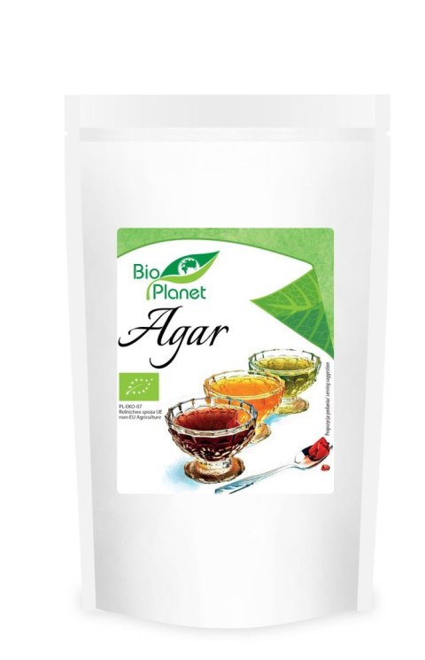 AGAR BIO 100 g - BIO PLANET BIO PLANET - seria INNE AGAR BIO 100 g - BIO PLANET BIO PLANET - seria INNE