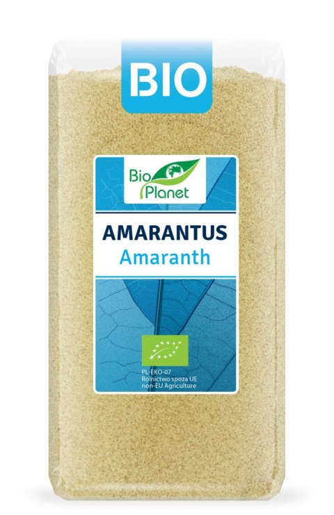 AMARANTUS BIO 500 g - BIO PLANET BIO PLANET - seria NIEBIESKA (ryże, kasze, ziarna) AMARANTUS BIO 500 g - BIO PLANET BIO PLANET - seria NIEBIESKA (ryże, kasze, ziarna)