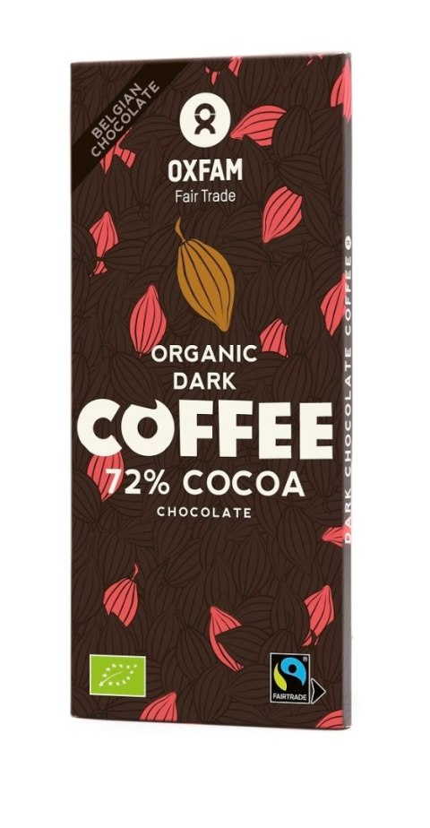 CZEKOLADA GORZKA Z ZIARNAMI KAWY FAIR TRADE BIO 100 g - OXFAM OXFAM FAIR TRADE (FT) (kawy i inne produkty FT) CZEKOLADA GORZKA Z ZIARNAMI KAWY FAIR TRADE BIO 100 g - OXFAM OXFAM FAIR TRADE (FT) (kawy i inne produkty FT)