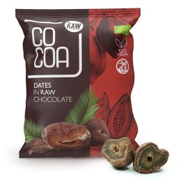 DAKTYLE W SUROWEJ CZEKOLADZIE BIO 70 g - COCOA COCOA (czekolady i bakalie w surowej czekoladzie)