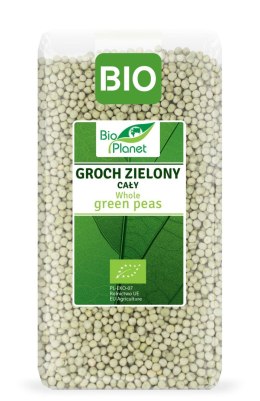 GROCH ZIELONY CAŁY BIO 500 g - BIO PLANET BIO PLANET - seria ZIELONA (strączkowe)