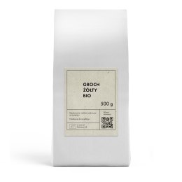 GROCH ŻÓŁTY BIO 500 g - THE PLANET THE PLANET