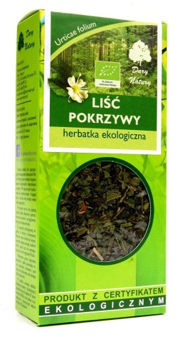 HERBATKA LIŚĆ POKRZYWY BIO 25 g - DARY NATURY DARY NATURY - herbatki