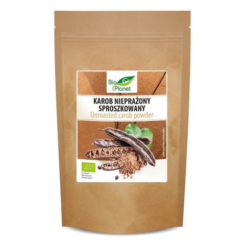 KAROB NIEPRAŻONY SPROSZKOWANY BIO 200 g - BIO PLANET BIO PLANET - seria INNE KAROB NIEPRAŻONY SPROSZKOWANY BIO 200 g - BIO PLANET BIO PLANET - seria INNE