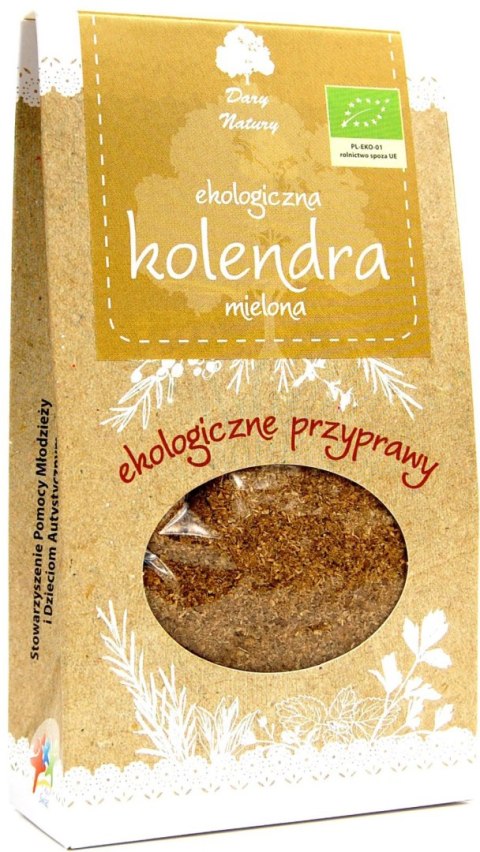 KOLENDRA MIELONA BIO 30 g - DARY NATURY DARY NATURY - przyprawy i zioła KOLENDRA MIELONA BIO 30 g - DARY NATURY DARY NATURY - przyprawy i zioła