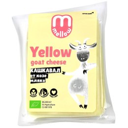 KOZI SER ŻÓŁTY KASHKAVAL BIO 200 g - MMELLOW MMELLOW (sery owcze, kozie)