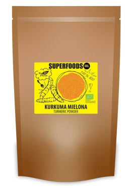 KURKUMA MIELONA BIO 500 g - BIO PLANET BIO PLANET - seria SUPERFOODS