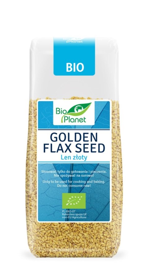 LEN ZŁOTY BIO 200 g - BIO PLANET BIO PLANET - seria NIEBIESKA (ryże, kasze, ziarna) LEN ZŁOTY BIO 200 g - BIO PLANET BIO PLANET - seria NIEBIESKA (ryże, kasze, ziarna)