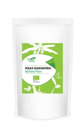 MĄKA BANANOWA BIO 200 g - BIO PLANET BIO PLANET - seria MĄKI I SKROBIE