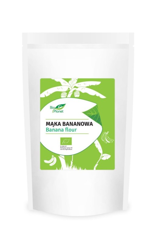 MĄKA BANANOWA BIO 200 g - BIO PLANET BIO PLANET - seria MĄKI I SKROBIE MĄKA BANANOWA BIO 200 g - BIO PLANET BIO PLANET - seria MĄKI I SKROBIE