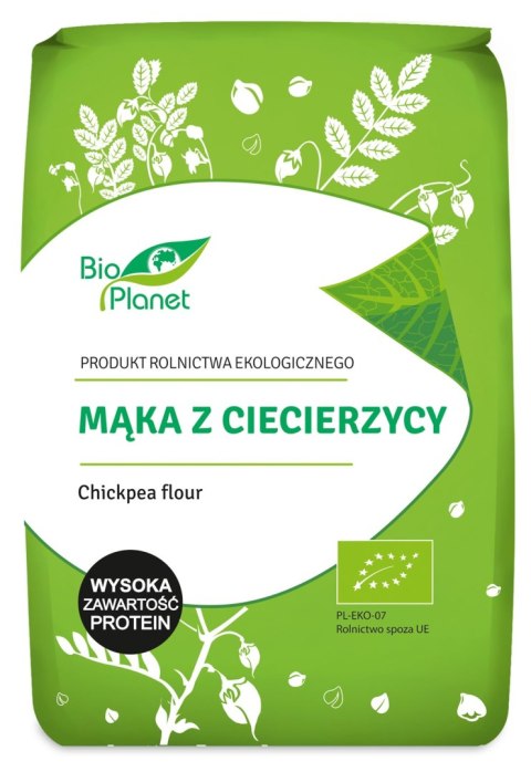MĄKA Z CIECIERZYCY BIO 800 g - BIO PLANET BIO PLANET - seria MĄKI I SKROBIE MĄKA Z CIECIERZYCY BIO 800 g - BIO PLANET BIO PLANET - seria MĄKI I SKROBIE
