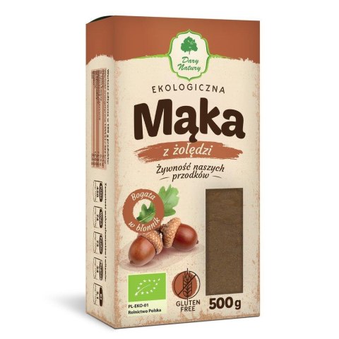 MĄKA Z ŻOŁĘDZI BEZGLUTENOWA BIO 500 g - DARY NATURY DARY NATURY - inne MĄKA Z ŻOŁĘDZI BEZGLUTENOWA BIO 500 g - DARY NATURY DARY NATURY - inne