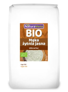 MĄKA ŻYTNIA CHLEBOWA TYP 720 BIO 1 kg - NATURAVENA NATURAVENA BIO