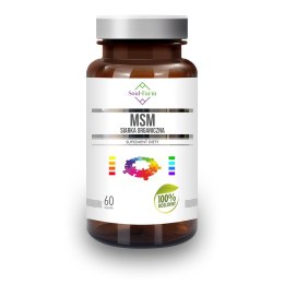 MSM SIARKA ORGANICZNA (650 mg) 60 KAPSUŁEK - SOUL FARM SOUL FARM (witaminy i ekstrakty)
