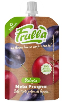 MUS JABŁKO - ŚLIWKA BEZ DODATKU CUKRÓW BIO 100 g - NATURA NUOVA NATURA NUOVA (musy owocowe)