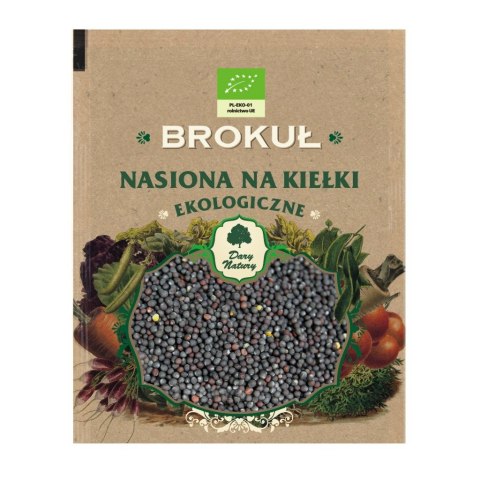 NASIONA BROKUŁU BIO NA KIEŁKI 30 g - DARY NATURY DARY NATURY - inne NASIONA BROKUŁU BIO NA KIEŁKI 30 g - DARY NATURY DARY NATURY - inne