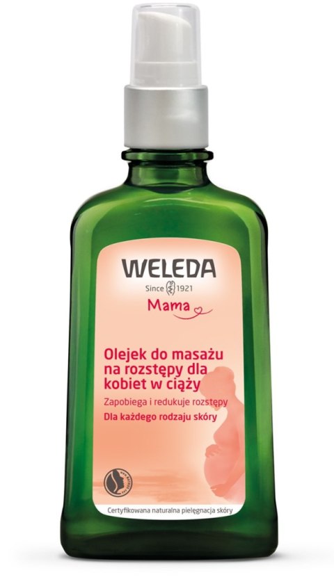 OLEJEK DO MASAŻU NA ROZSTĘPY DLA KOBIET W CIĄŻY ECO 100 ml - WELEDA WELEDA (kosmetyki) OLEJEK DO MASAŻU NA ROZSTĘPY DLA KOBIET W CIĄŻY ECO 100 ml - WELEDA WELEDA (kosmetyki)