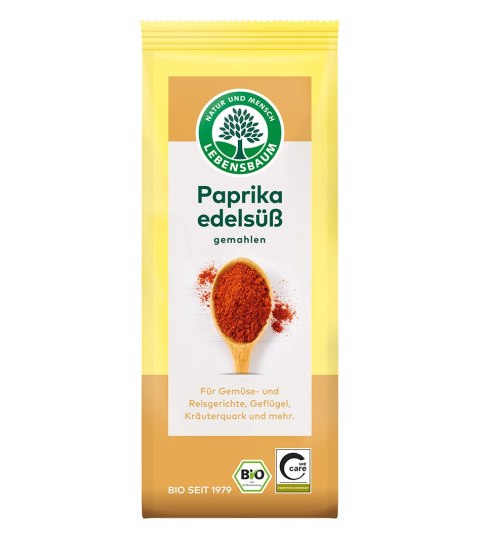 PAPRYKA SŁODKA MIELONA BIO 50 g - LEBENSBAUM LEBENSBAUM (przyprawy, herbaty, kawy) PAPRYKA SŁODKA MIELONA BIO 50 g - LEBENSBAUM LEBENSBAUM (przyprawy, herbaty, kawy)